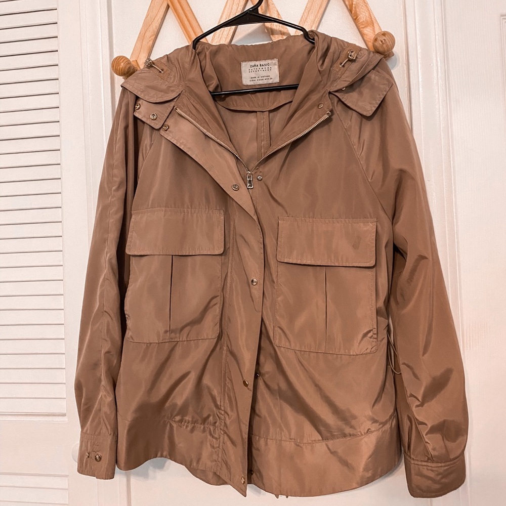 Zara Beige Raincoat
